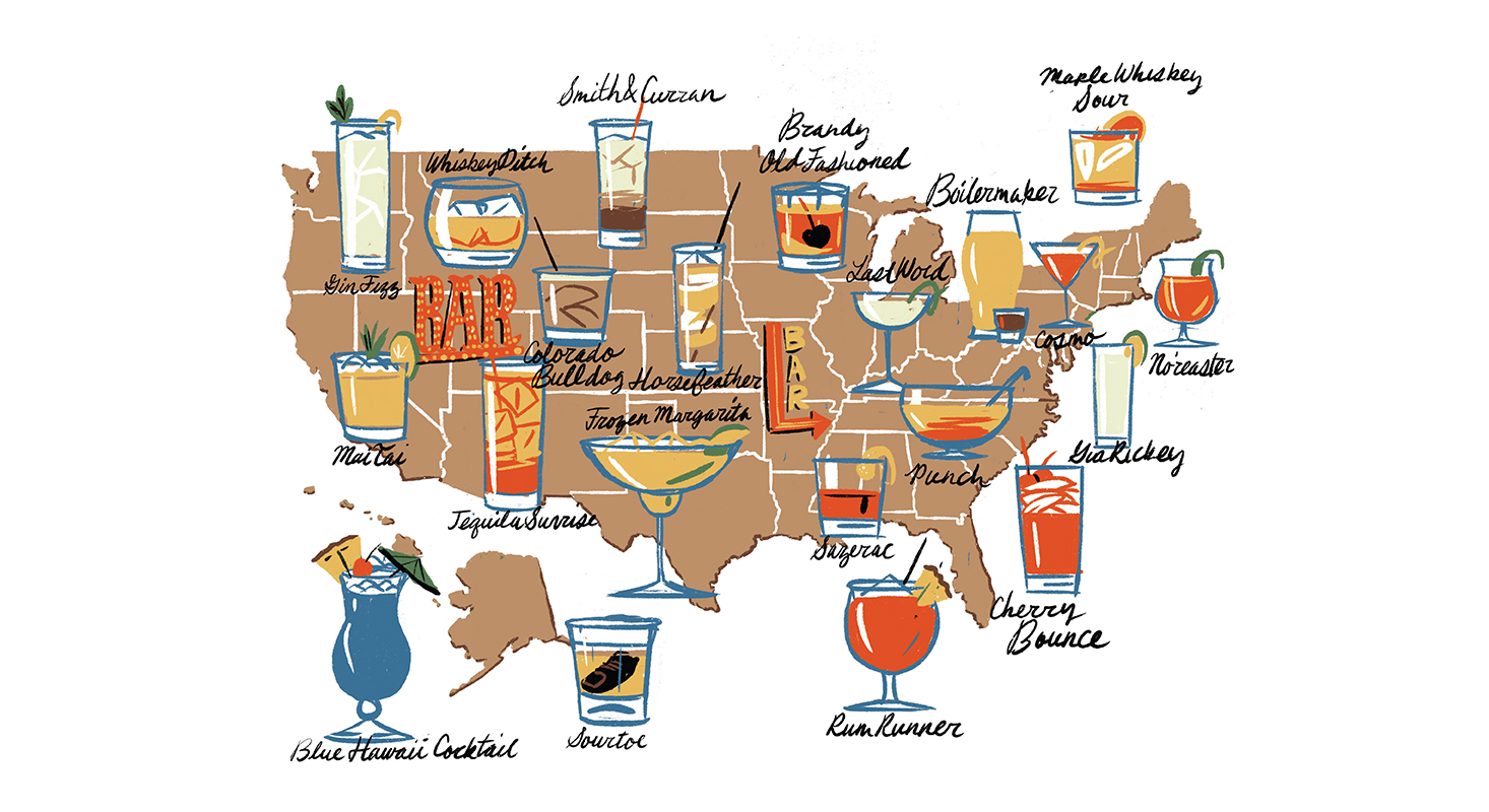 Image 1 : The United States of Cocktails