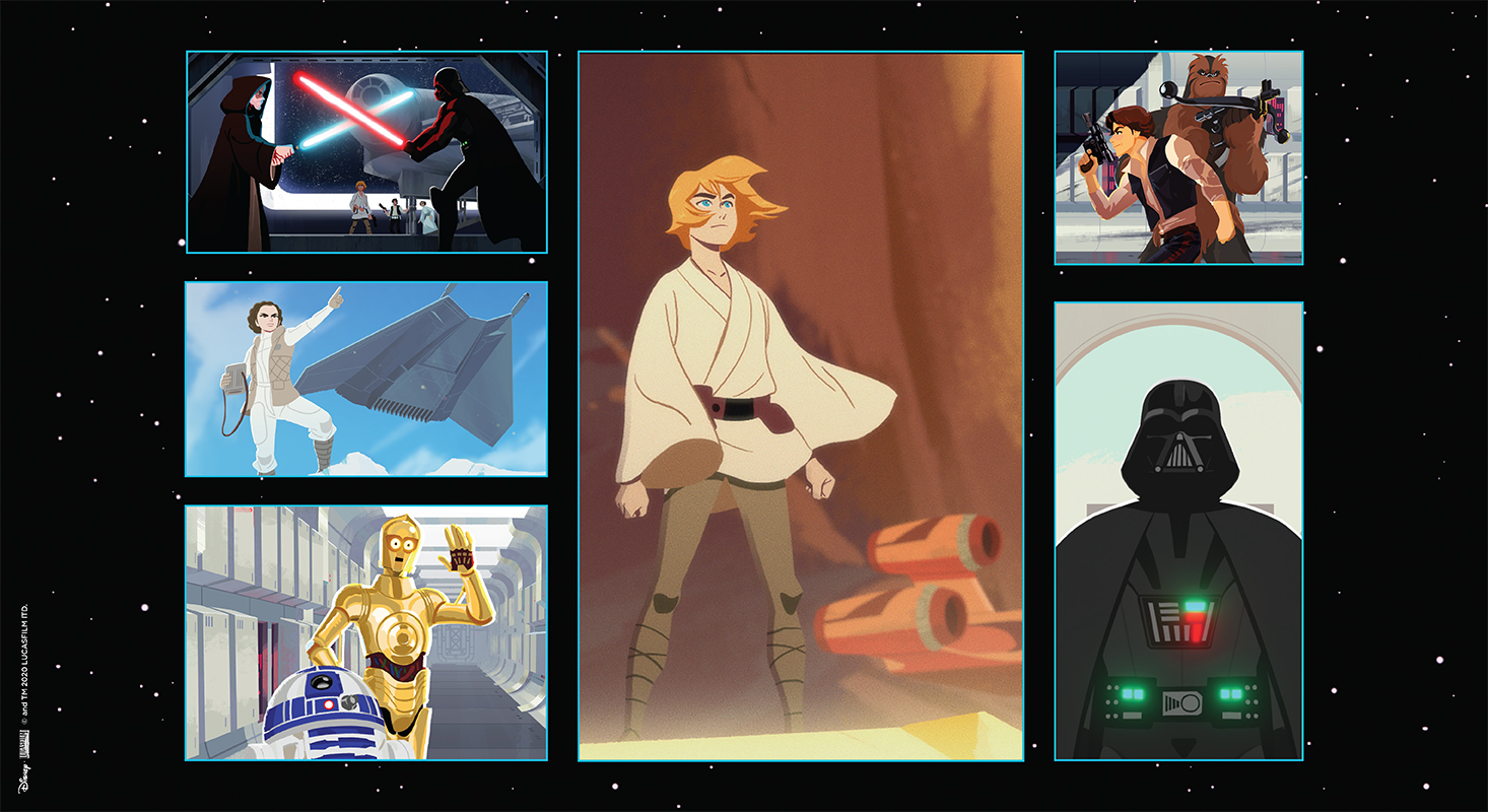 Image 1 : Star Wars Unfolds: The Original Trilogy