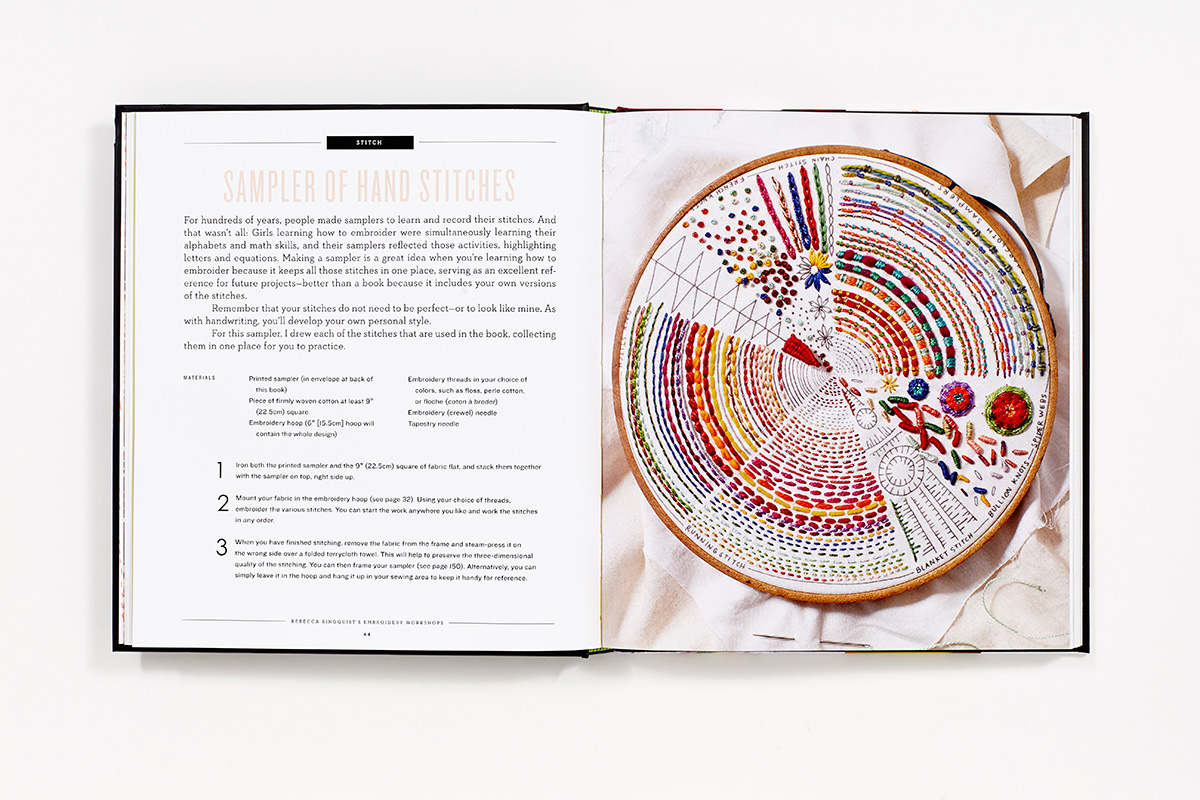 Rebecca Ringquist's Embroidery Workshops (Ebook)