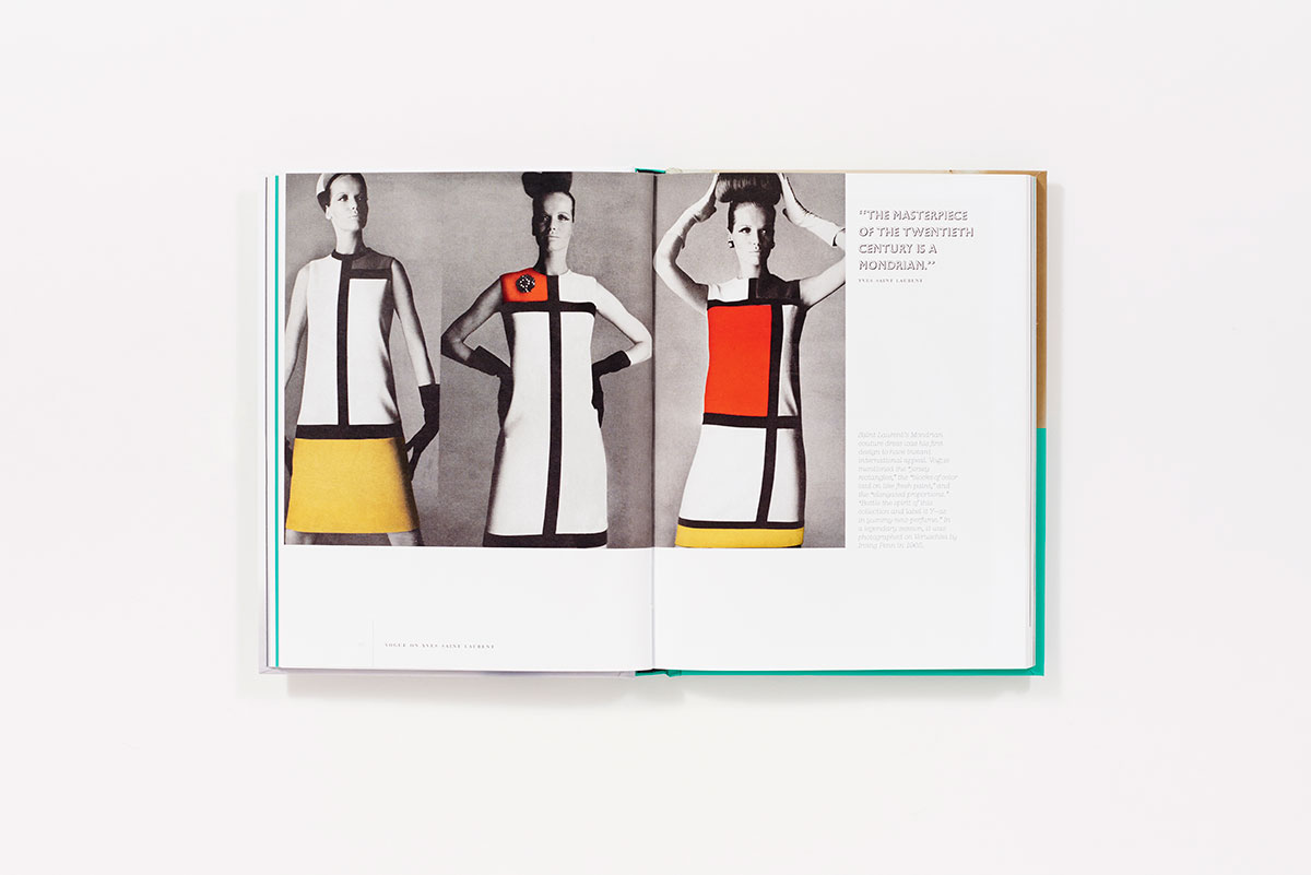Vogue on Yves Saint Laurent (Hardcover) | ABRAMS