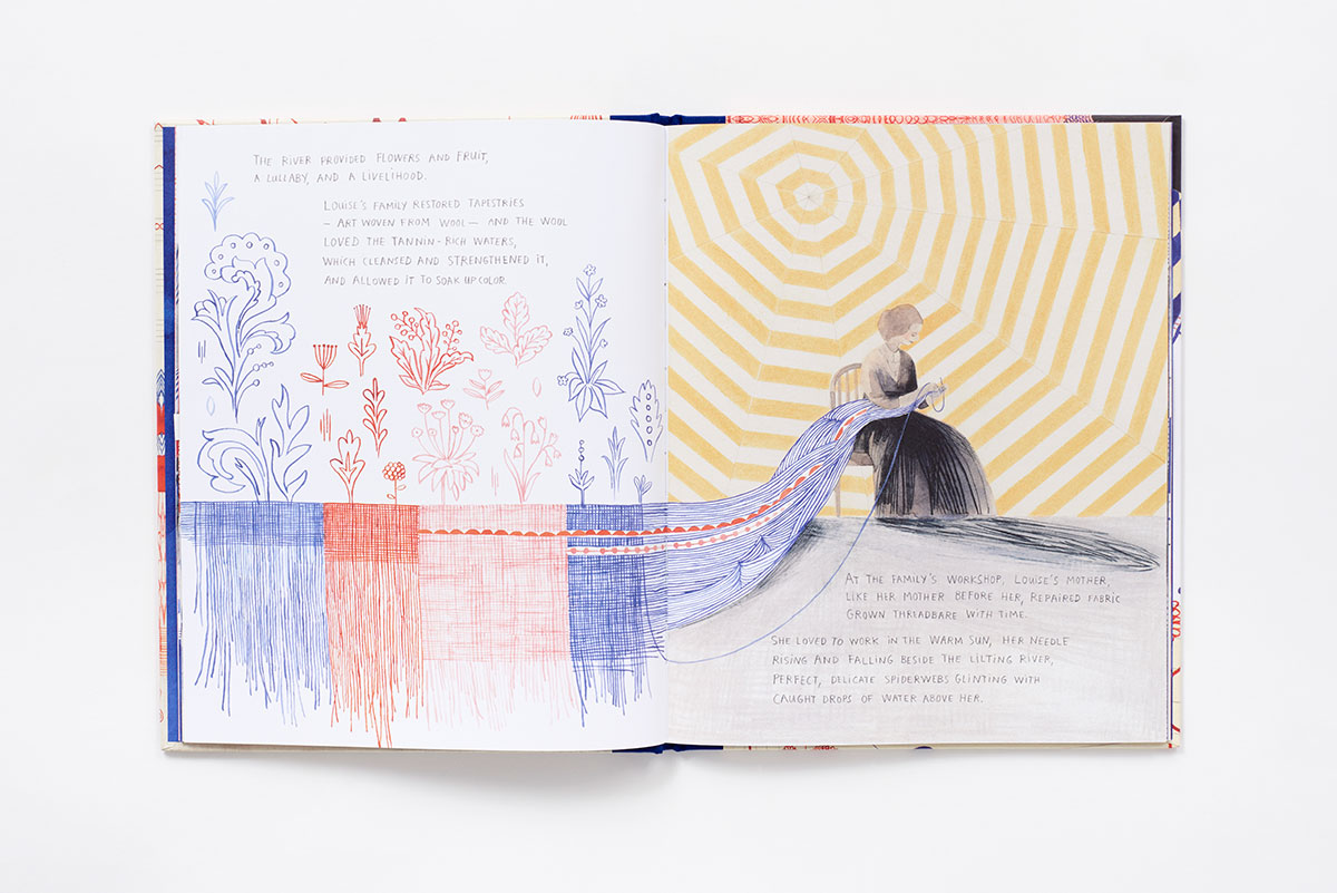 Cloth Lullaby: The Woven Life of Louise Bourgeois by Amy Novesky and I -  Tatter