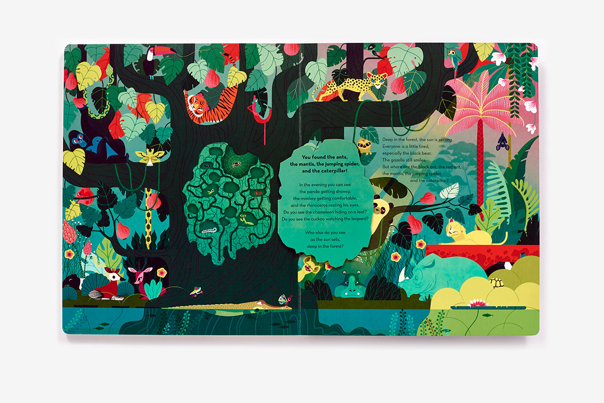 Deep In The Forest Board Book Abrams
