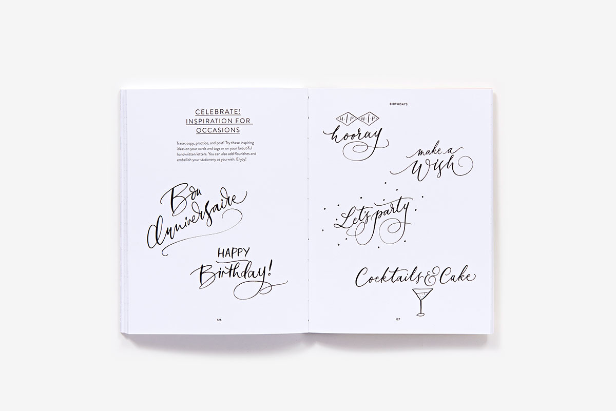 Nib + Ink: A Modern Calligraphy Sketchbook (Paperback)