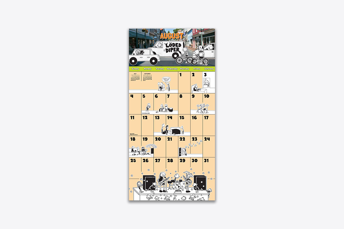 The Wimpy Kid 2019 Wall Calendar (Wall) | ABRAMS The Wimpy Kid 2019 Wall Calendar (Wall) | ABRAMS