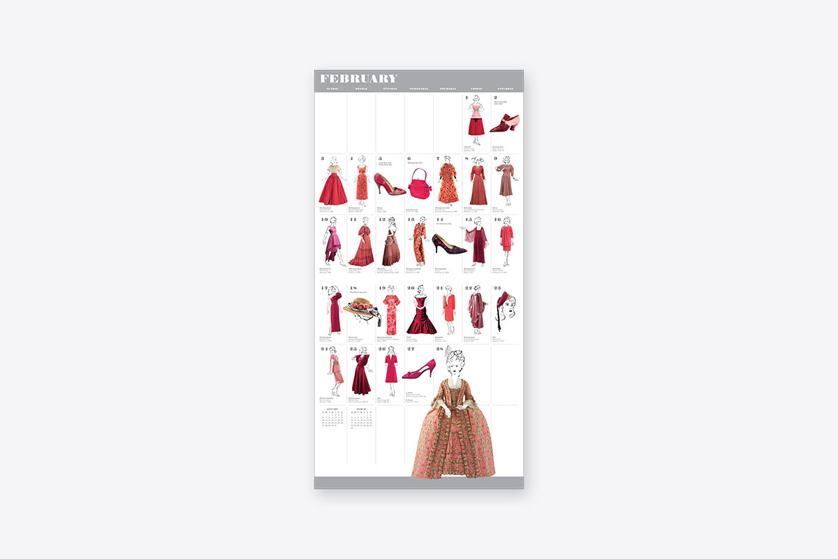 Daily Dress 2019 Wall Calendar Epub-Ebook