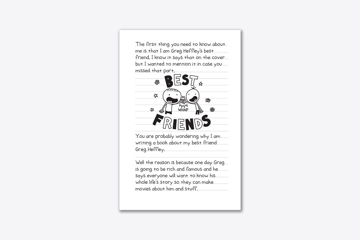 Diary of an Awesome Friendly Kid Rowley Jefferson's Journal (Hardcover