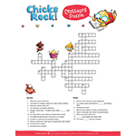 Download the Chicks Rock activity sheets