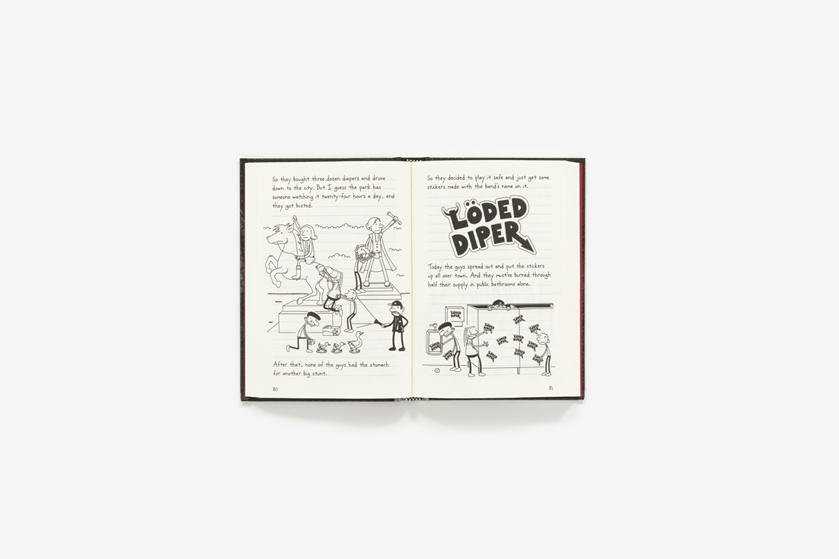 Diary Of A Wimpy Kid Diper Overlode Book Cover Sale Purchase 